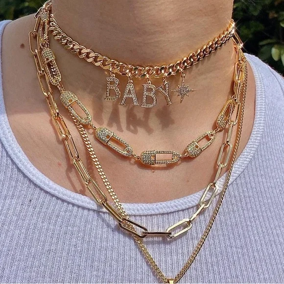 Dalmata Raggiente Gold Chain Necklace - Picture 2 of 5